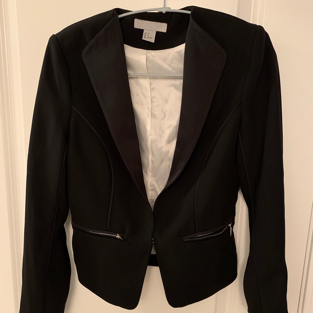H&M Blazer Jacket Black [Bundle to Save 10%]